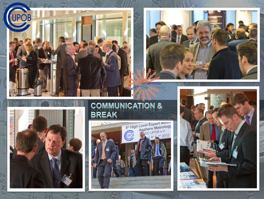 Die Pausen des High Level-Expert-Meetings 2012 des CC UPOB e.V. (Foto: CC UPOB e.V.)