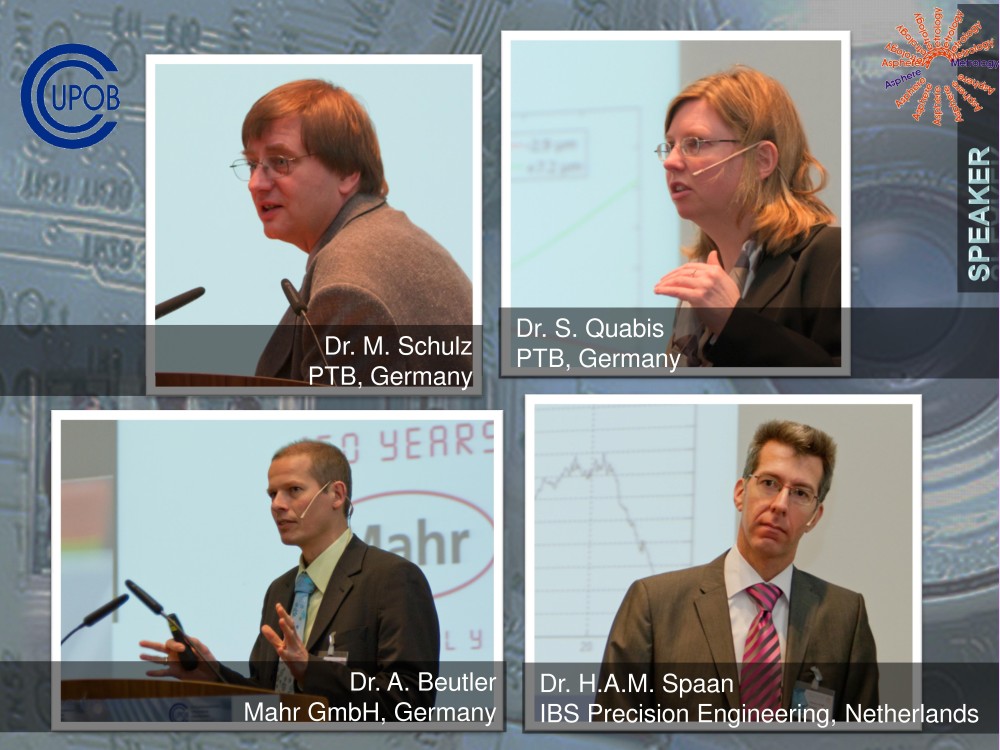 Die Vortragenden des High Level-Expert-Meetings 2012 des CC UPOB e.V. (Foto: CC UPOB e.V.)