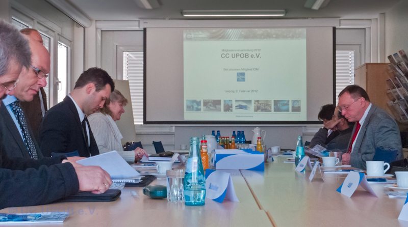 Die Mitgliederversammlung 2012 des CC UPOB e.V. (Bild: CC UPOB e.V.)