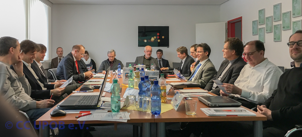 Blick in den Besprechungsraum der Fa. SIOS (Bild: CC UPOB e.V.)
