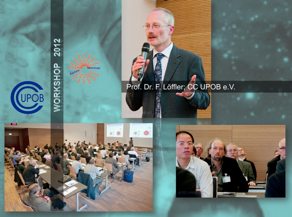 Prof. Dr. Löffler, Vorstandsvorsitzender des CC UPOB e.V. eröffnet den gut besuchten Workshop (Bild: CC UPOB e.V.)